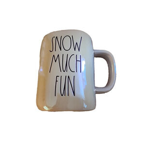 Rae Dunn Artisian Collection By Magenta Snow Much Fun Iridescent Mug